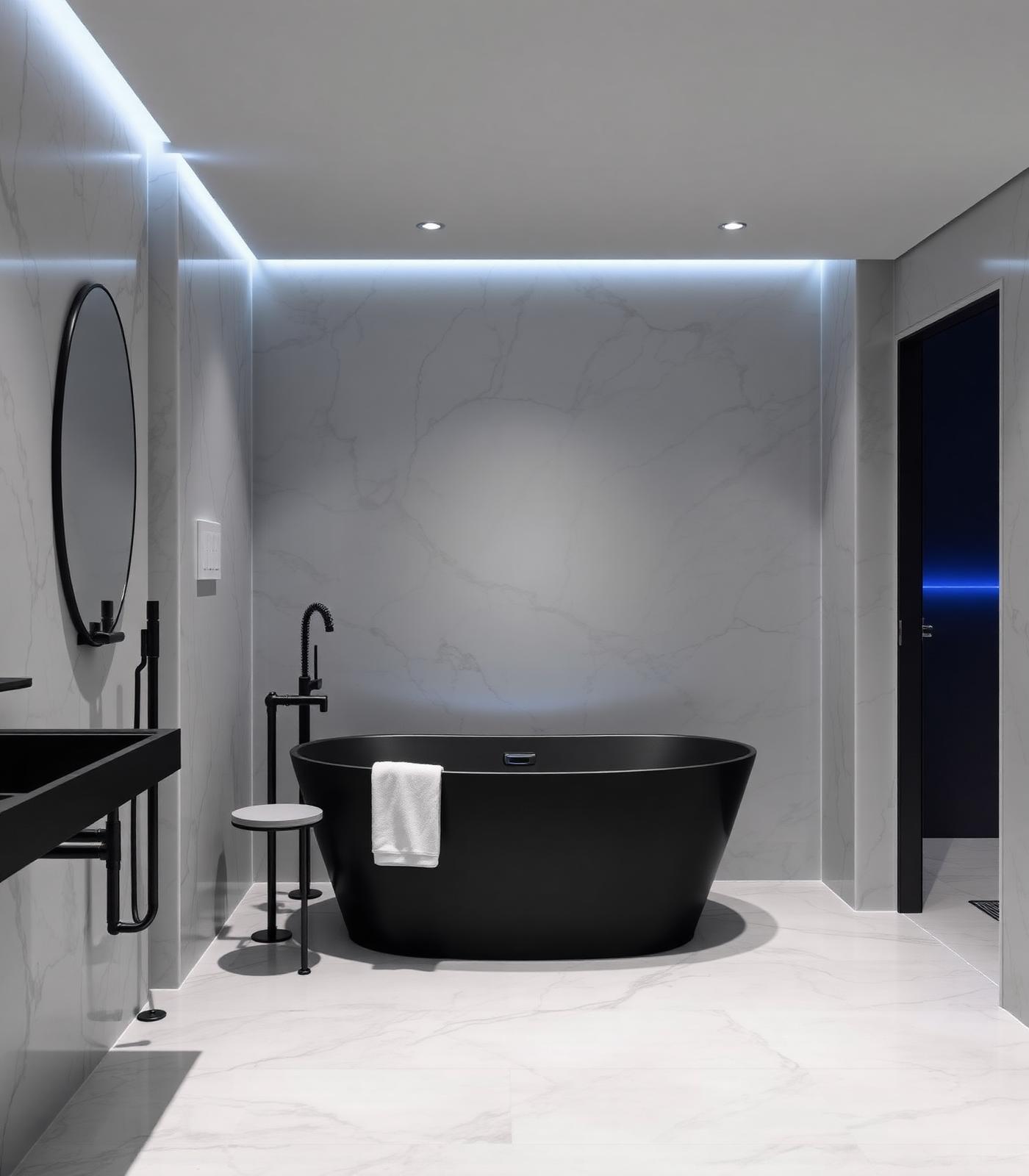 Luxury modern bathroom